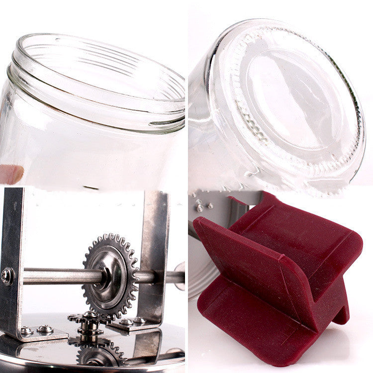 Premium glass multi - function mixer - coffee & milk bottle (1500/1000ml)