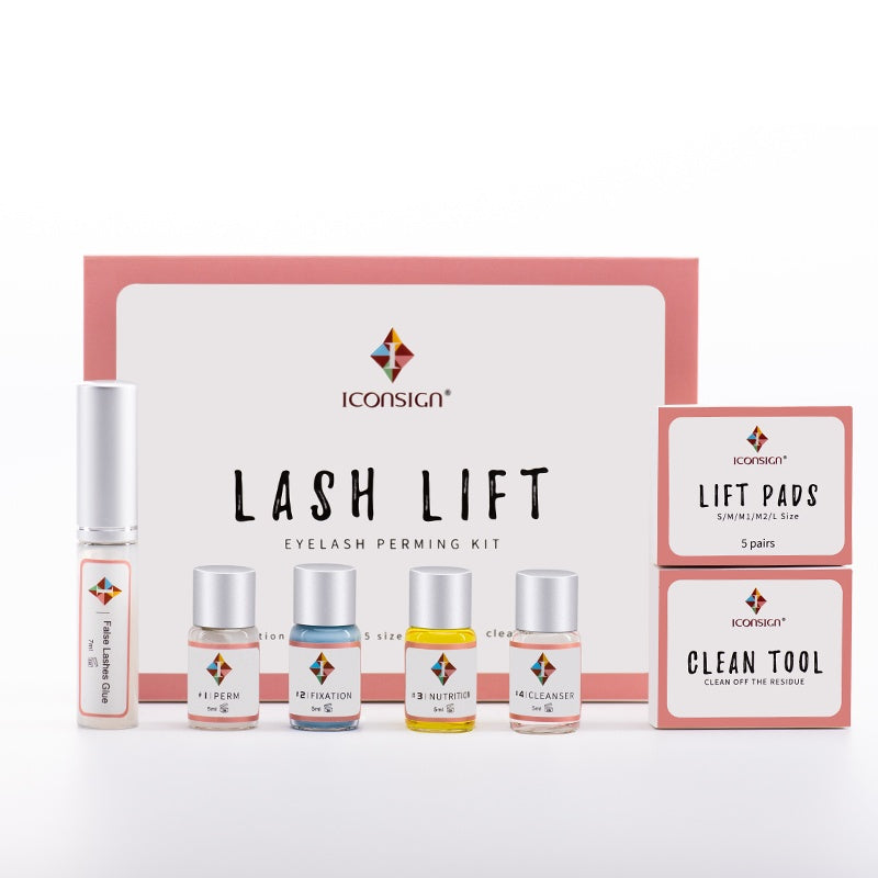 ICONSING Professional Lash Lift & Perming Kit - Long Lasting Results